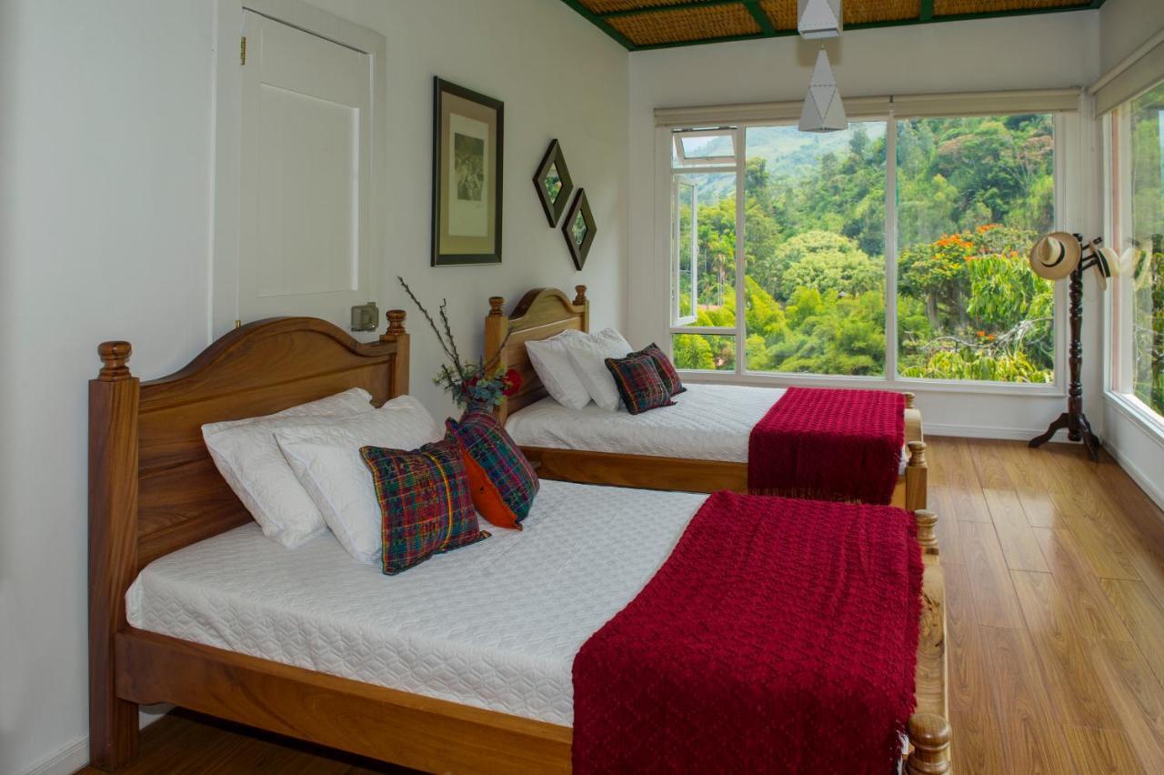 Апартаменты Hacienda Charrascal Coffe Farm Манисалес Экстерьер фото