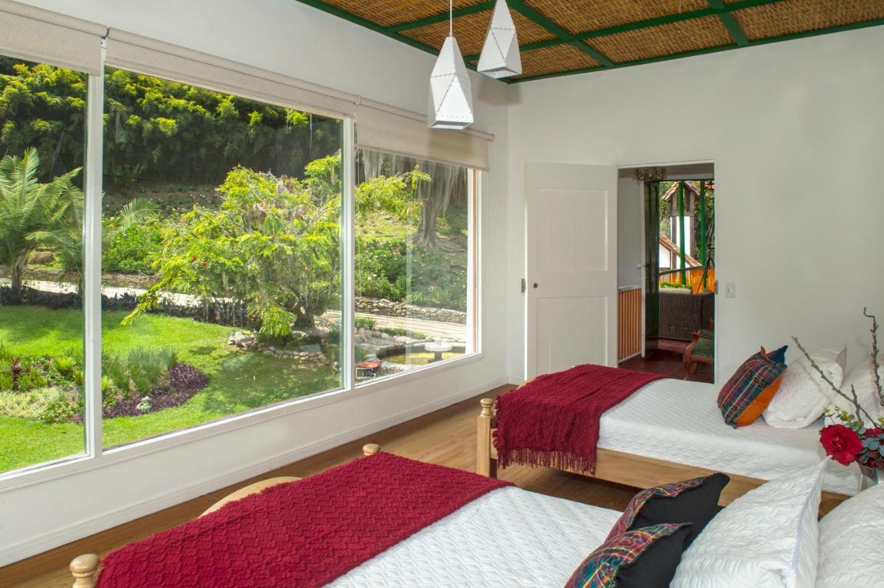 Апартаменты Hacienda Charrascal Coffe Farm Манисалес Экстерьер фото