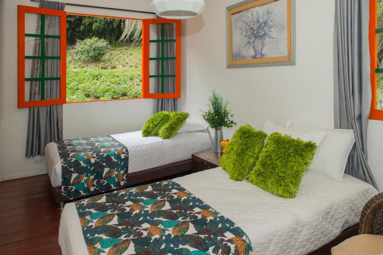 Апартаменты Hacienda Charrascal Coffe Farm Манисалес Экстерьер фото