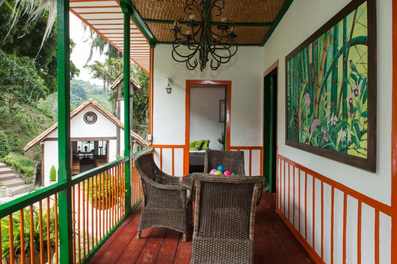 Апартаменты Hacienda Charrascal Coffe Farm Манисалес Экстерьер фото