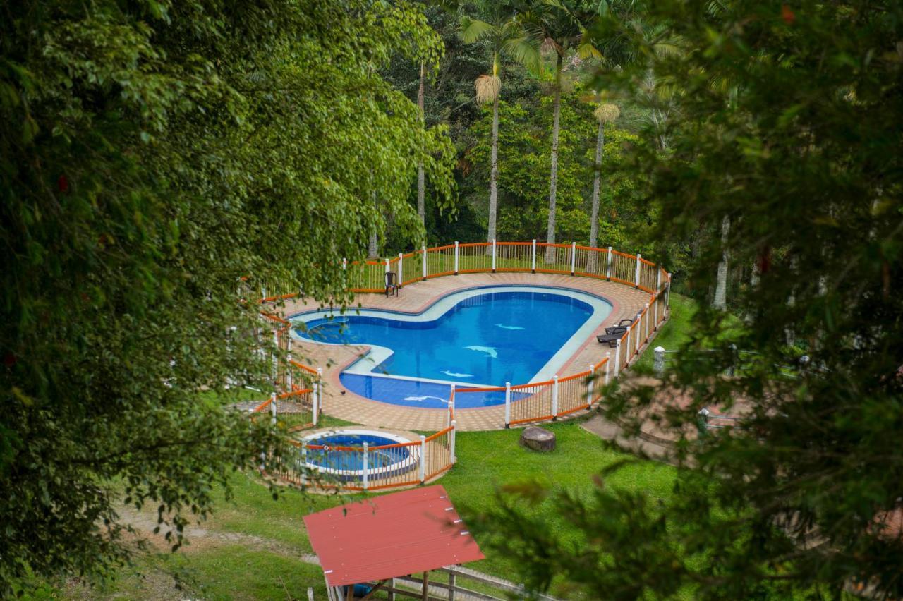 Апартаменты Hacienda Charrascal Coffe Farm Манисалес Экстерьер фото